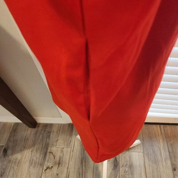 Who What Wear Vibrant Red Long Sleeve Blouse/Dress. NWT. Size Small. - Picture 7 of 12